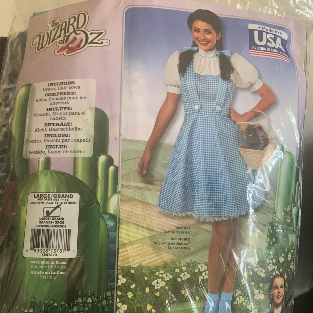 Dorothy Wizard of Oz Costume